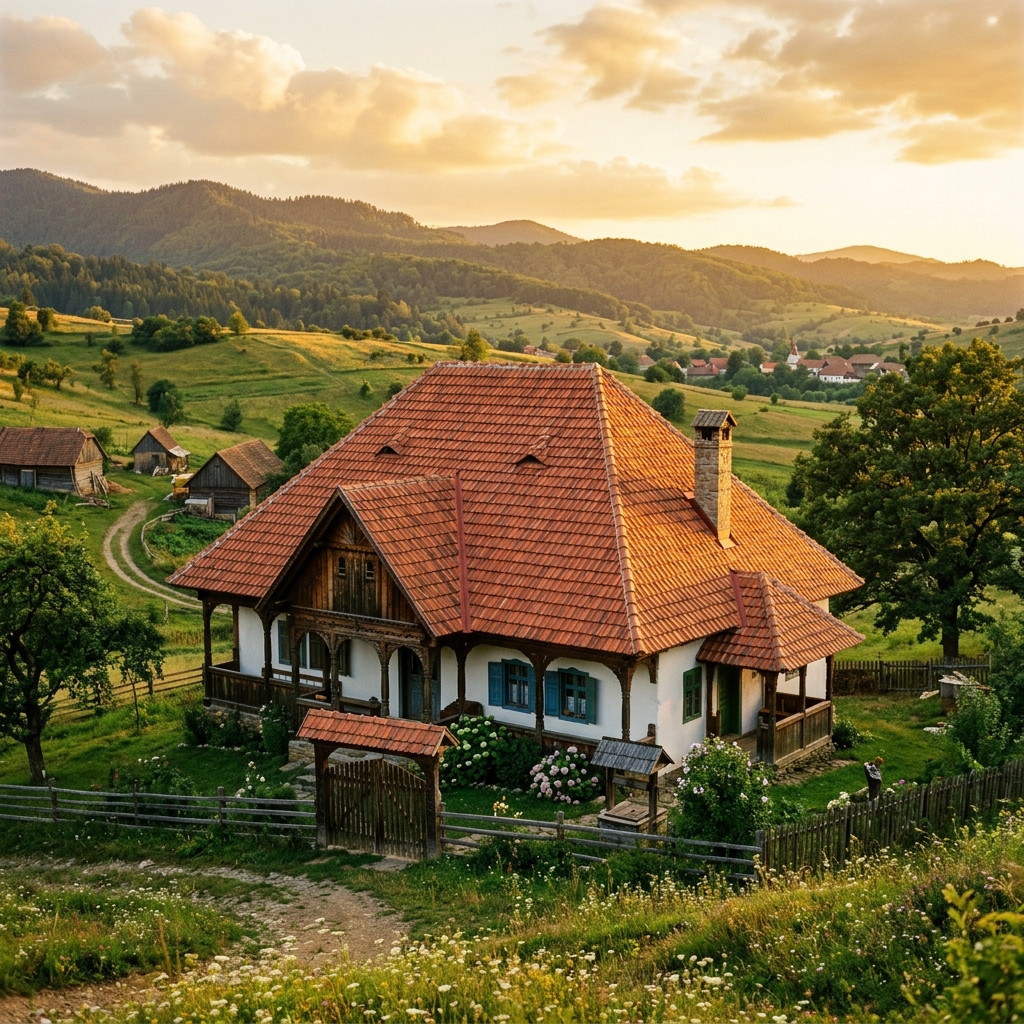 Keramikziegeldach – Einfamilienhaus