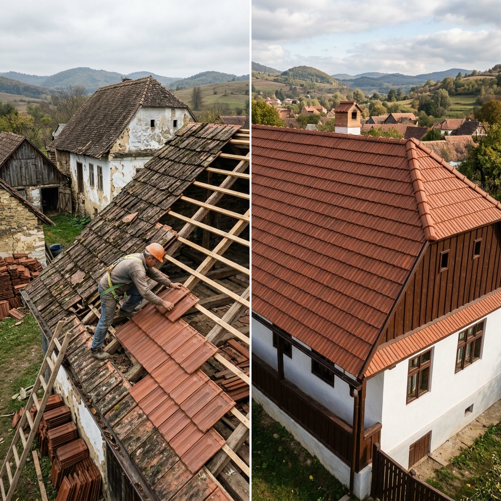 Altes Dach renovieren